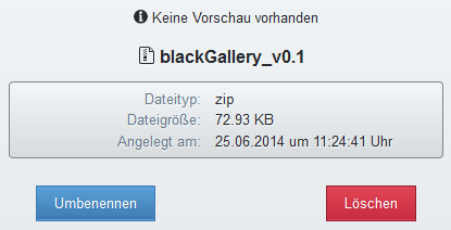 Ansicht bei mir