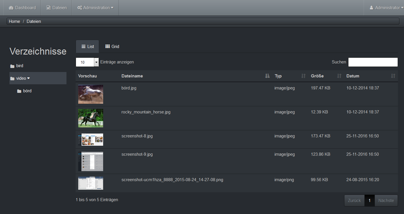 Mit korrekten Umlauten unter Windows...